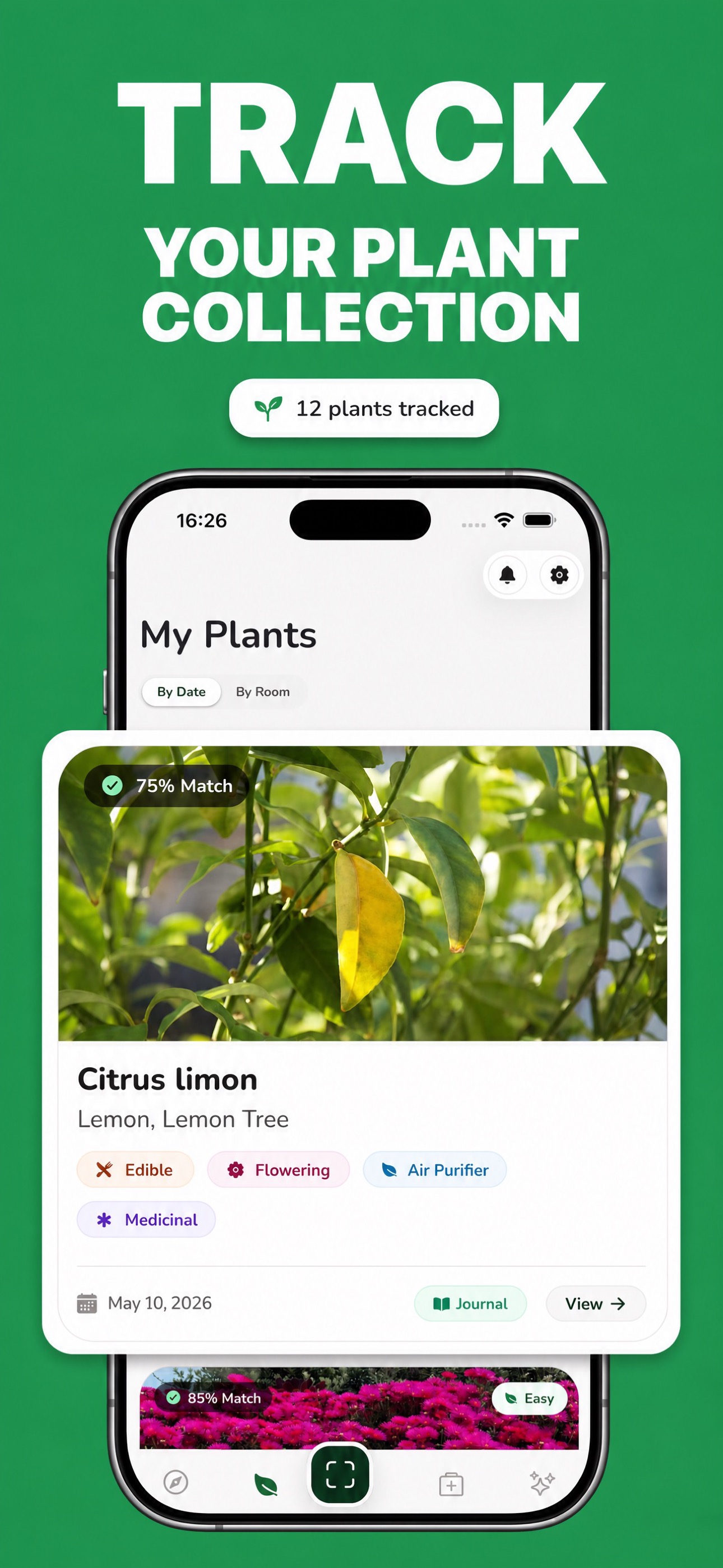 WhatPlant App - My Plant Collection Interface